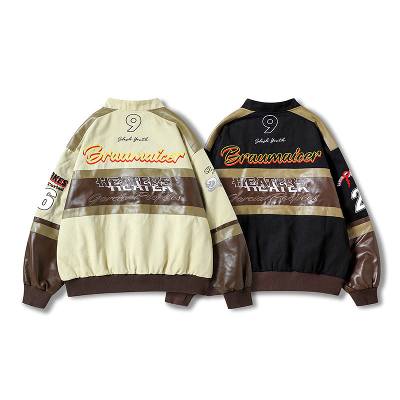 Detachable Moto Varsity Jacket, , women clothing, detachable-moto-varsity-jacket, , fairypeony