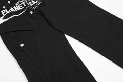 Vintage Logo Graphic Baggy Pants - fairypeony