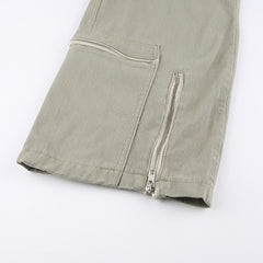 Washed Vintage Baggy Cargo Jeans, , women clothing, washed-vintage-baggy-cargo-jeans, , fairypeony