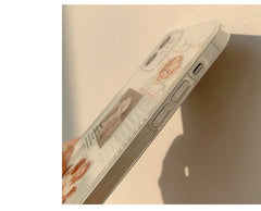 Fall in Love Angel Phone Case, , women clothing, retro-rose-angel-phone-case, , fairypeony