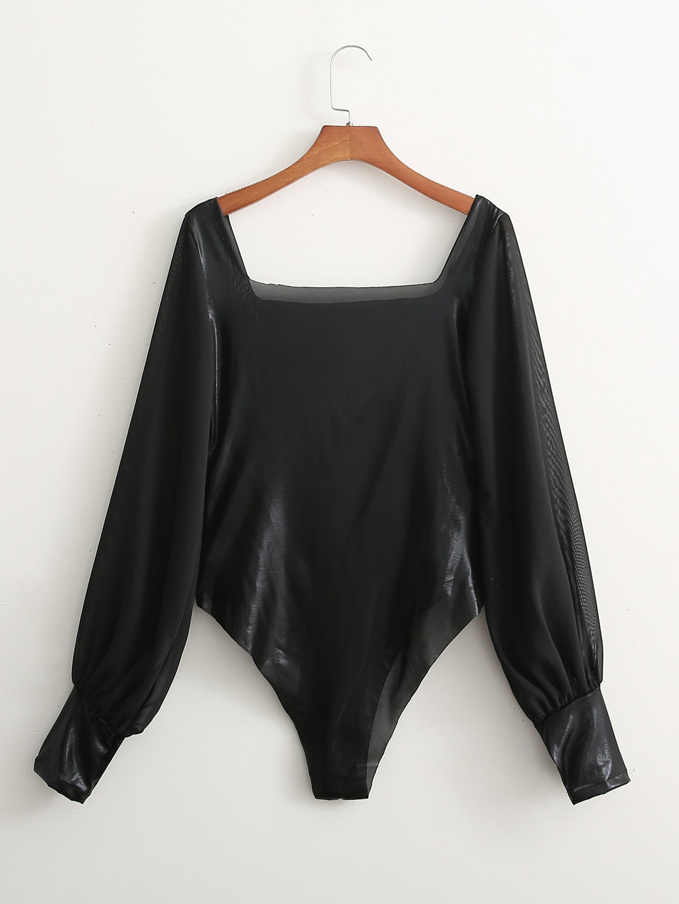 Leather Bodysuit, , women clothing, leather-bodysuit, , fairypeony