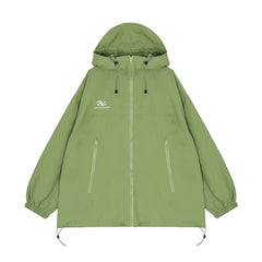 Oversize Waterproof Hooded Jacket - fairypeony