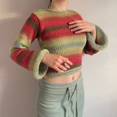 Indie Knitted Sweater, , women clothing, indie-knitted-sweater, L, M, S, XL, fairypeony