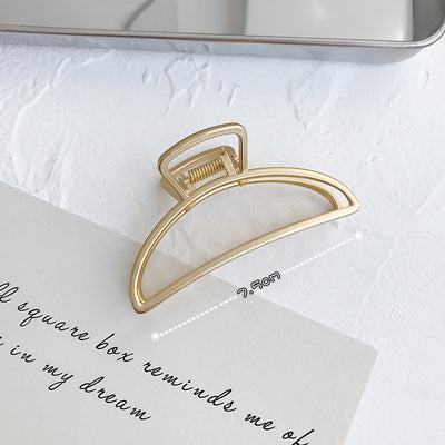 Matte metal horsetail clip, , women clothing, matte-metal-horsetail-clip, , fairypeony