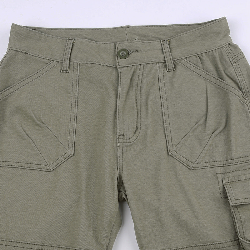 Vintage Pocket Baggy Cargo Jeans - fairypeony