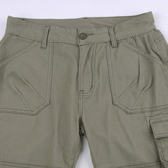 Vintage Pocket Baggy Cargo Jeans - fairypeony