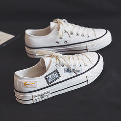 Harajuku Canvas Shoes Women Ulzzang All-Match, , women clothing, harajuku-canvas-shoes-women-ulzzang-all-match, , fairypeony