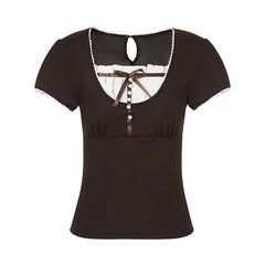 French Maid Crop Top - fairypeony