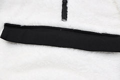 Lamb Wool Oversized Hooded Sweater - fairypeony