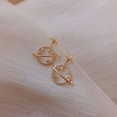 Universe Star Design Earrings, , women clothing, universe-star-design-earrings, , fairypeony