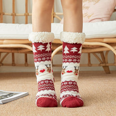 Christmas Socks Female Mid-tube Floor Socks, , women clothing, christmas-socks-female-mid-tube-floor-socks, , fairypeony