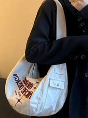 Embroidered Large Canvas Crossbody Bag, , women clothing, embroidered-large-canvas-crossbody-bag, , fairypeony