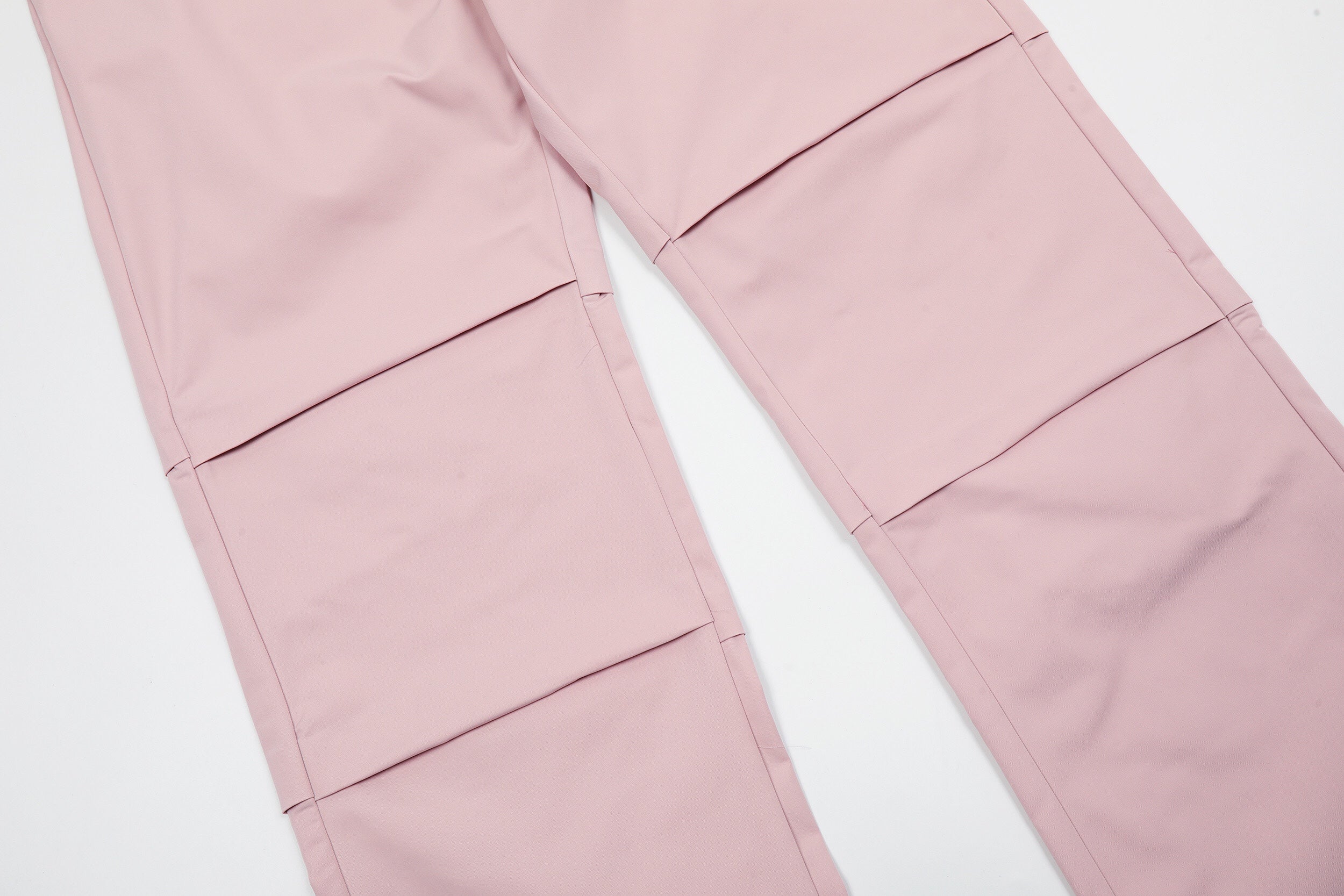 Ruched Straight Leg Parachute Cargo Pants - fairypeony
