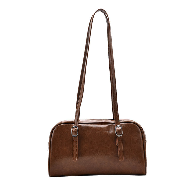 Like It's 2000's Pu Leather Shoulder Bag - fairypeony