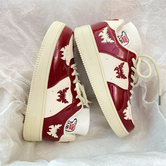 Grunge Butterfly Bat Aesthetic Sneakers - fairypeony