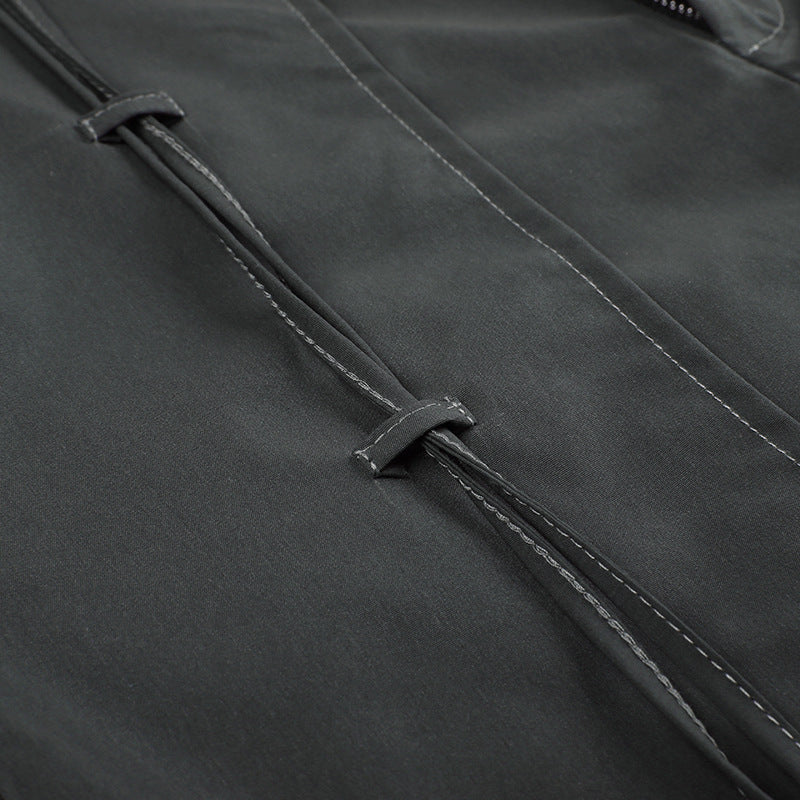 Patchwork Baggy Parachute Cargo Pants - fairypeony