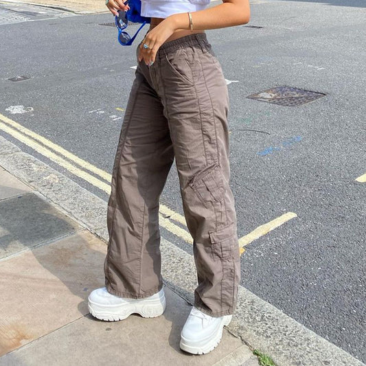 Street Style Multi-pocket Jeans, , women clothing, street-style-multi-pocket-jeans, , fairypeony