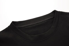 Punk Heart Printed Crop Top - fairypeony