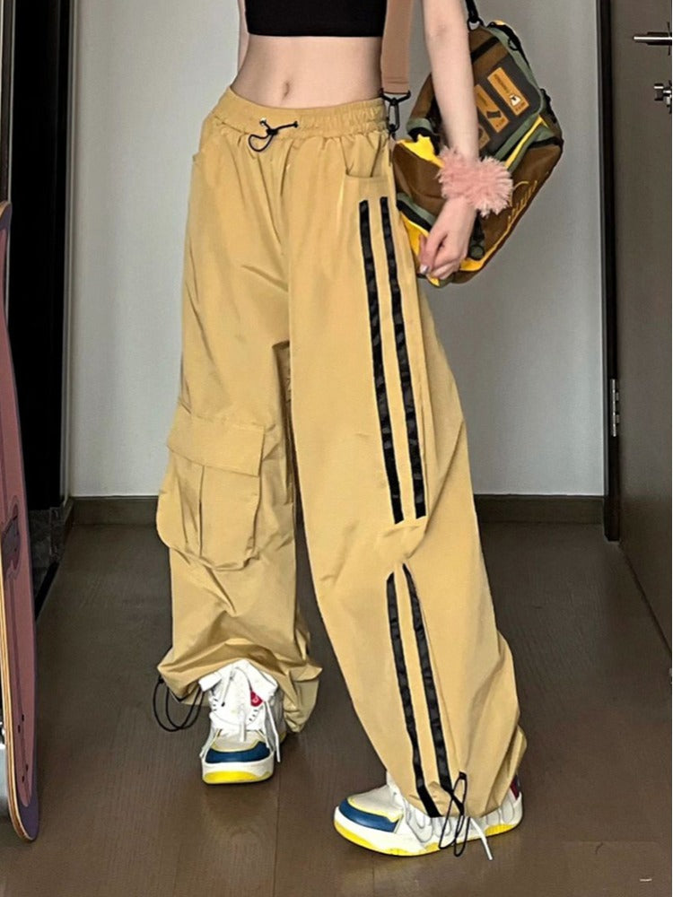 Vintage Side Stripe Sweatpants - fairypeony