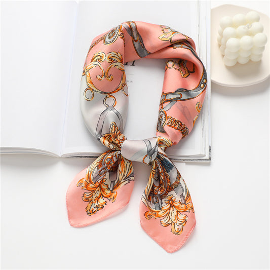 Color Matching Silk Scarf, , women clothing, color-matching-silk-scarf, , fairypeony