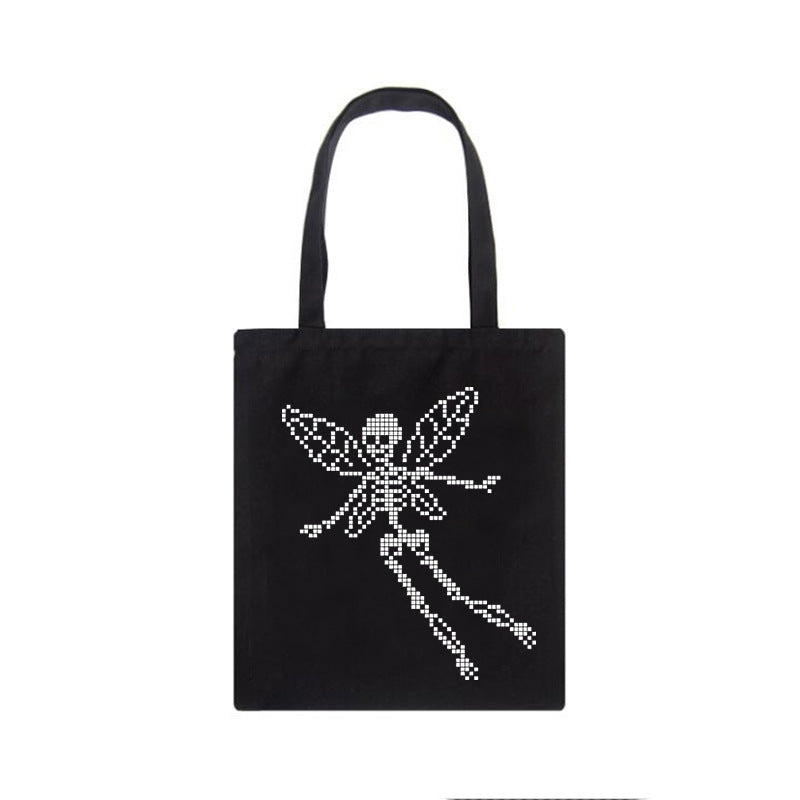 One-shoulder Student Fashion Portable Shopping Bag, , women clothing, one-shoulder-student-fashion-portable-shopping-bag, , fairypeony