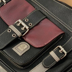 90s Vintage Pu Leather Y2K Crossbody Bag - fairypeony