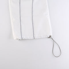 Pintuck Detail Straight Leg Pants - fairypeony