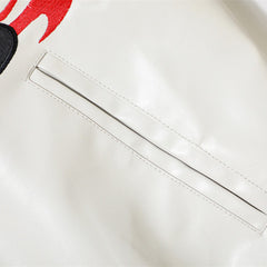 Logo Graphic Vintage Moto Varsity Jacket, , women clothing, logo-graphic-vintage-moto-varsity-jacket, , fairypeony