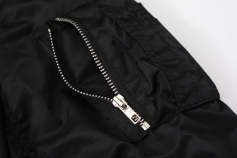 Skeleton Graphic Oversized Bomber Jacket, , women clothing, skeleton-graphic-oversized-bomber-jacket, , fairypeony