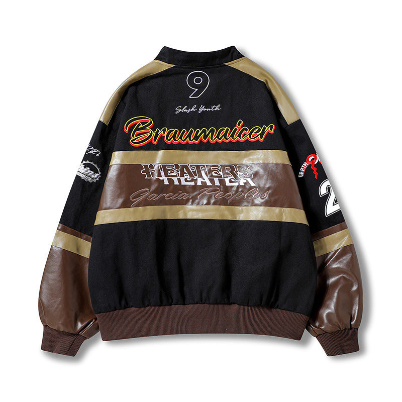 Detachable Moto Varsity Jacket, , women clothing, detachable-moto-varsity-jacket, , fairypeony