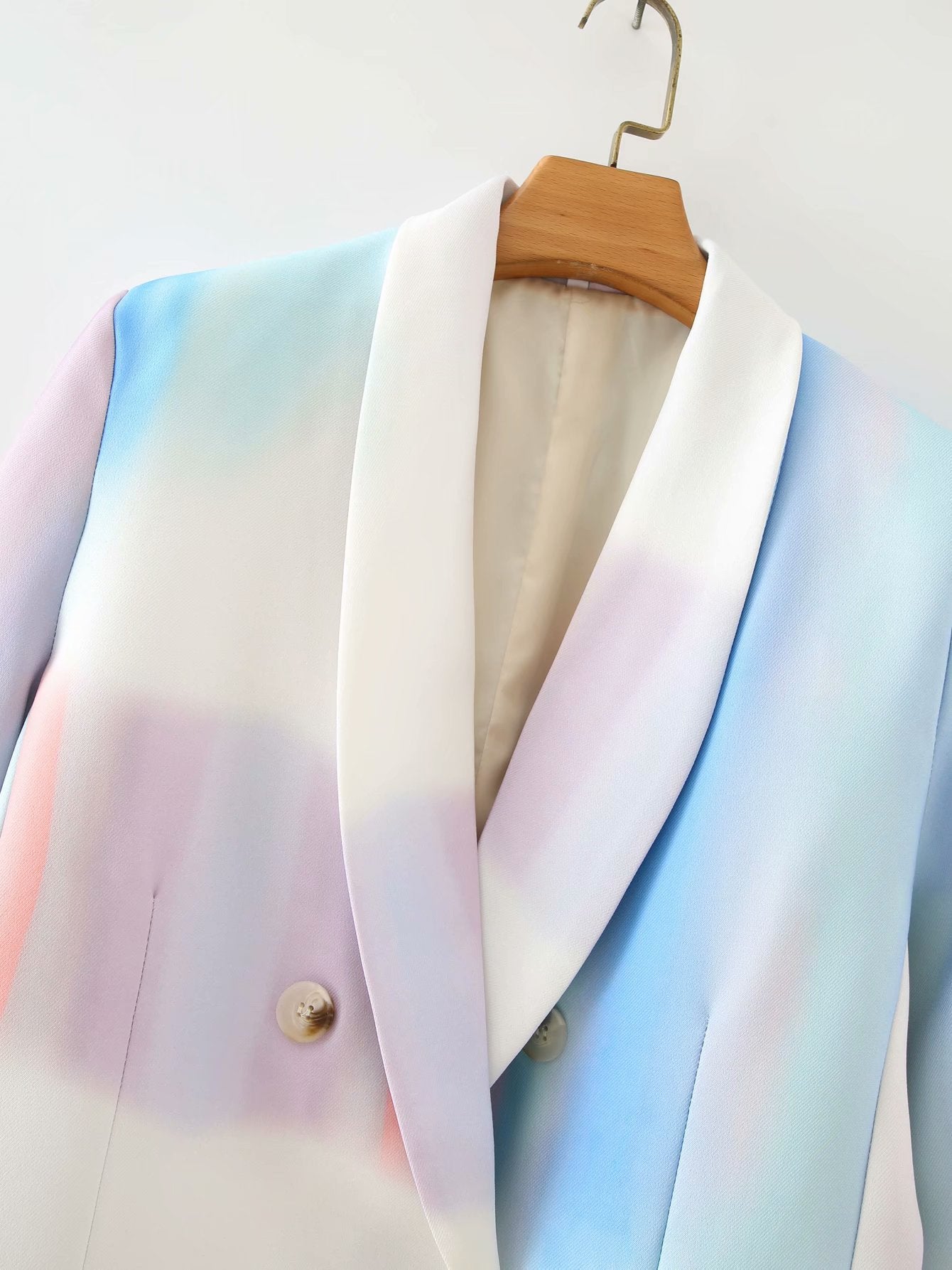 Autumn Green Fruit Collar Chalk Suit Jacket, , women clothing, autumn-green-fruit-collar-chalk-suit-jacket, , fairypeony