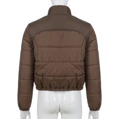 Long Sleeve Warm Cotton Jacket, , women clothing, long-sleeve-warm-cotton-jacket, , fairypeony