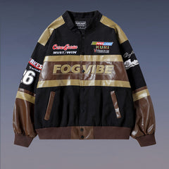 Detachable Moto Varsity Jacket, , women clothing, detachable-moto-varsity-jacket, , fairypeony