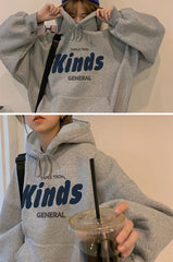 Kinds General Hoodie, , women clothing, kinds-general-hoodie, black, grey, L, M, XL, XXL, fairypeony