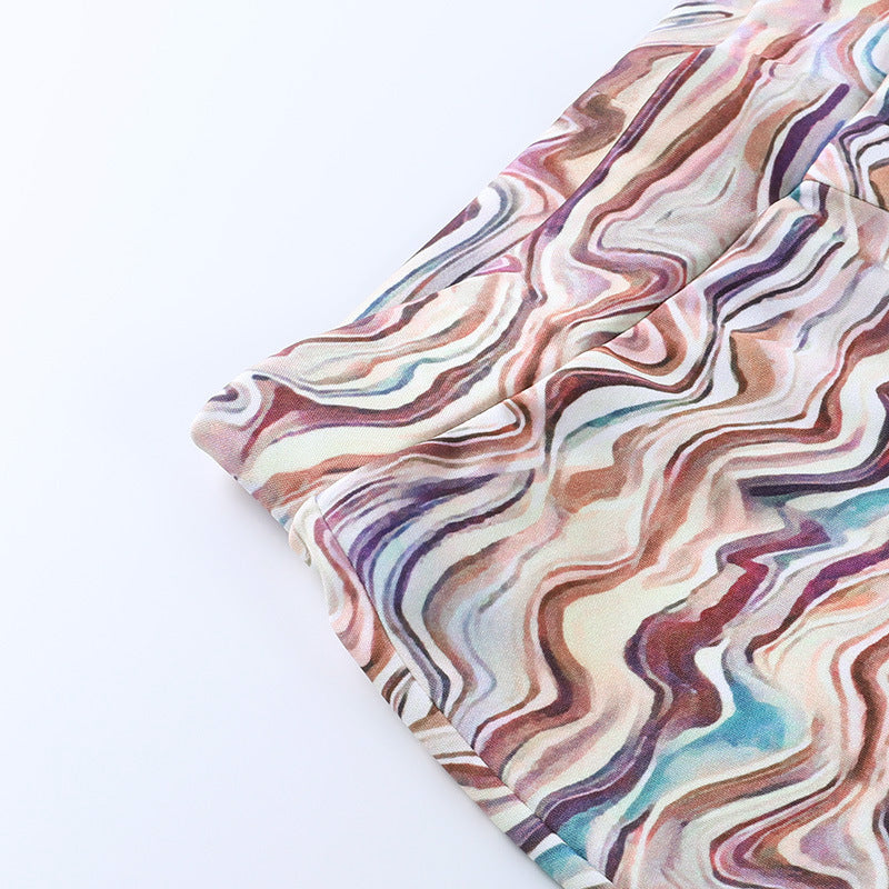 Slim Temperament High Waist Corrugated Flared Pants, , women clothing, slim-temperament-high-waist-corrugated-flared-pants, , fairypeony