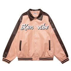 Oversized Pu Leather Varsity Jacket, , women clothing, oversized-pu-leather-varsity-jacket-1, , fairypeony