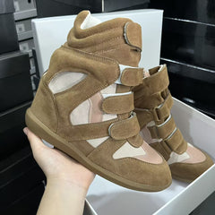casual high-top sneakers