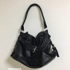 Leather Large Capacity Shoulder Crossbody Bag