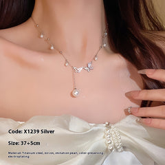 Light Luxury Temperament Pearl Necklace