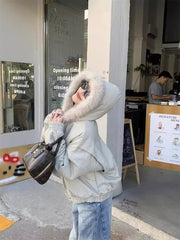 Women's Hooded Cotton Padded Jacket