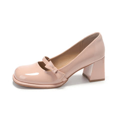 Coquette Bow Mary Jane Shoes