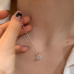 Starfish pearl necklace