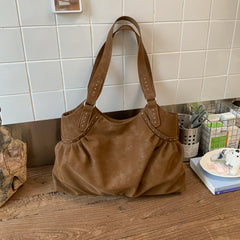 Retro Large Capacity Crossbody Tote Bag