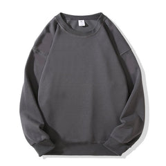 Solid Color Loose Oversized Sweatshirt