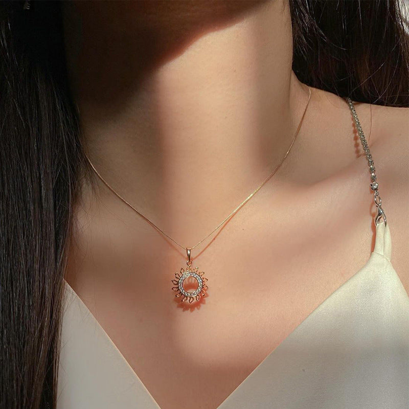 Aesthetic Sun Necklace