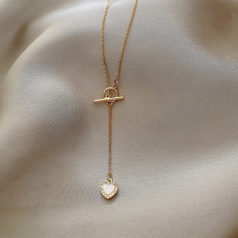 Love Titanium Steel Necklace - fairypeony