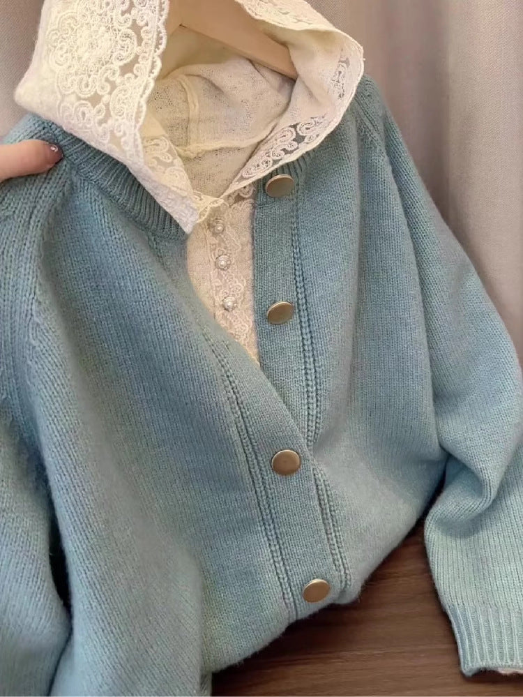 Womens Knitted Sweater and Hoodie - fairypeony