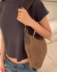 Vintage Large Canvas Shoulder Bag