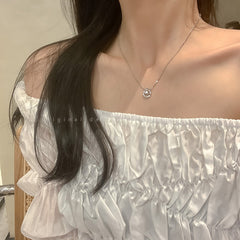 Aesthetic Titanium Steel Necklace - fairypeony