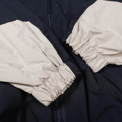 Color Block Oversized Waterproof Jacket - fairypeony